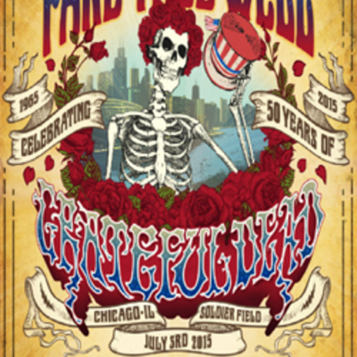 Grateful dead live at the soldier field, chicago, il. 07.03.2015 2dvds