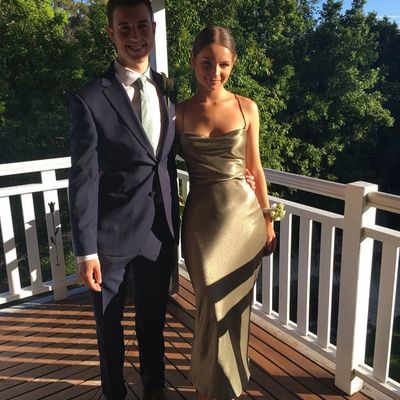 Sp1446,spaghetti straps ankle length sheath long prom dresses - Thumbnail 4