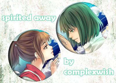 Spirited Away button set