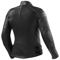 Women’s Custom Made Rev’it Bellecour Ladies Black Color 100% Pure Cowhide Leather Biker Jacket - Thumbnail 1