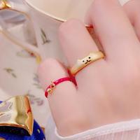Kawaii Lucky Cat Ring Set - Thumbnail 2