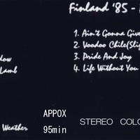 STEVIE RAY VAUGHAN Live Italy N'88 & Finland '85 DVD - Thumbnail 1