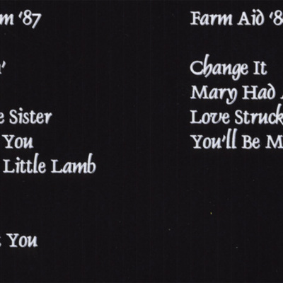 Stevie ray vaughan volunteer jam '87 & farm aid '86 dvd