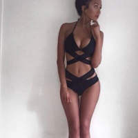 Sexy Split Bikini Swimsuit - Thumbnail 1