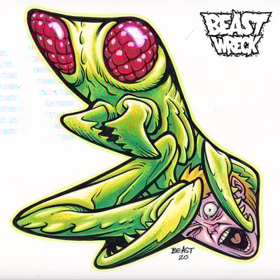 Mantis shape color artwork - Thumbnail 5