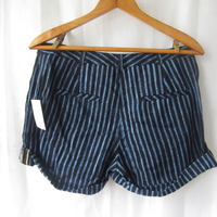 NWT Rachel by Rachel Roy Blue Stripe & Cuffed Shorts - Thumbnail 1