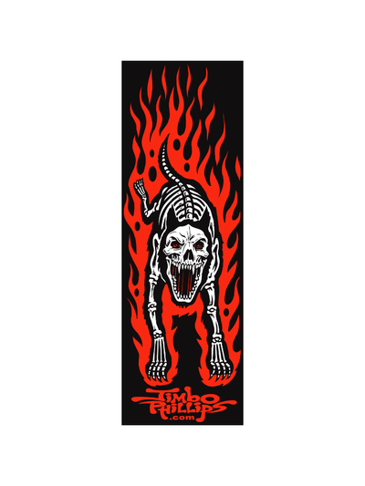  HELLHOUND screen printed color vinyl sticker