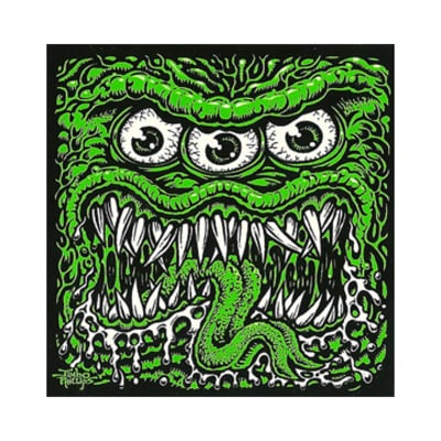 Triclops screen printed color vinyl stickers - Thumbnail 5