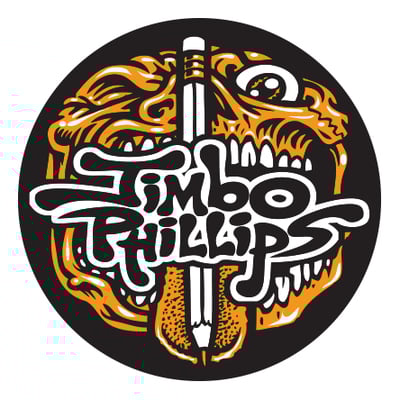 Lead head screen printed color vinyl sticker - Thumbnail 5