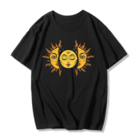 Free Shipping-SOLAR ECLIPSE SUN AND MOON TEE - Thumbnail 3