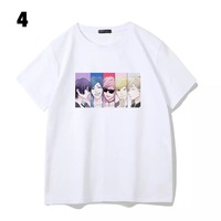 Anime Cartoon Yaoi Causal Short Sleeve Shirt - Thumbnail 7