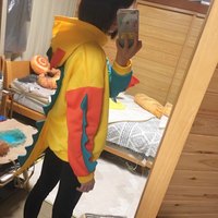 Dinosaur Colourful Cartoon Casual Loose Oversized Hoodie Sweater Sweatshirt Long Sleeve Pullover E-Girl Kawaii Korean Japanese Harajuku Streetwear - Thumbnail 9