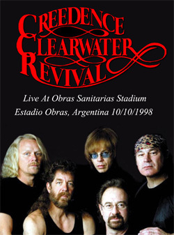 CREEDENCE CLEARWATER REVIVAL Live At Obras Sanitarias Stadium, In Estadio Obras, Argentina 10.10.1998 DVD