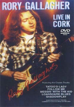RORY GALLAGHE Live In CORK DVD