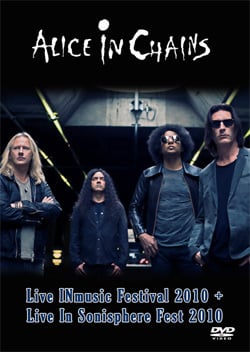 ALICE IN CHAINS Live At The T-Mobile INmusic Festival, Zagreb, Croatia 06.21.2010 + Live In Sonisphere Fest 2010 DVD