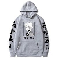 Japanese Anime Superhero Cartoon Print Hoodie  - Thumbnail 2