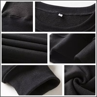 Vintage Devil Triangle Horn Loose Sweater Sweatshirt Long Sleeve Pullover Jumper Winter Goth Punk E-Girl Kawaii Korean Japanese Harajuku Streetwear - Thumbnail 1