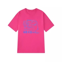 Sweet Bear Anime Cartoon Print Loose Short Sleeve T-shirt Top Summer Causal Goth Punk E-Girl Kawaii Korean Japanese Harajuku Streetwear - Thumbnail 7