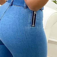 Sexy Women'S Blue Jeans - Thumbnail 3