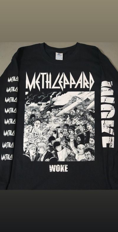 M3TH LEPPARD 'Woke' Longsleeve shirt