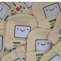 Cute Smile Knitted Beanie Hat - Thumbnail 2