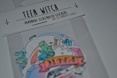 Teen Witch Sticker Set