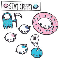 Stay Creepy Sticker Set - Thumbnail 1
