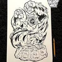 YETEE ink artwork - Thumbnail 1