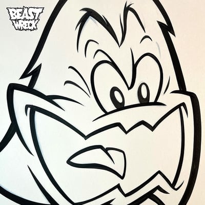 Pac-ghost ink artwork - Thumbnail 4