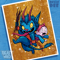 KRAMPUS KUTIE inked artwork - Thumbnail 3