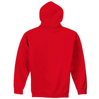 LACOSTE SPOOF CROCODILE POOP HOODIE RED - Thumbnail 1