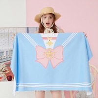 Sailor Moon Sailor Beach Towel Bamboo Fiber Bath Towel - Thumbnail 7