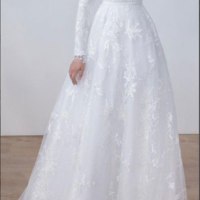 Noble White Wedding Dresses,Lace Wedding Dresses,Bridal Dresses,99 - Thumbnail 2