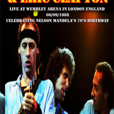Dire straits & eric clapton live at wembley arena in london england 06.09.1988, celebrating nelson mandela's 70's birthday dvd