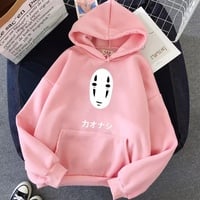 Japanese Anime Cartoon Loose Casual Hoodie  - Thumbnail 2