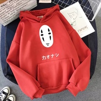 Japanese Anime Cartoon Loose Casual Hoodie  - Thumbnail 3