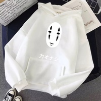 Japanese Anime Cartoon Loose Casual Hoodie  - Thumbnail 4