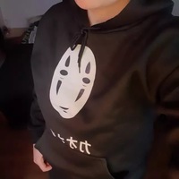 Japanese Anime Cartoon Loose Casual Hoodie  - Thumbnail 5