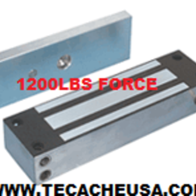 Magnetic lock with led and lock sensor - 1200lbs holding force - Thumbnail 1