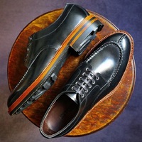 Handmade Men's Black Leather Cap Toe Lace Up Design Decent Wear Leather Rubber Sole Shoes - Thumbnail 4