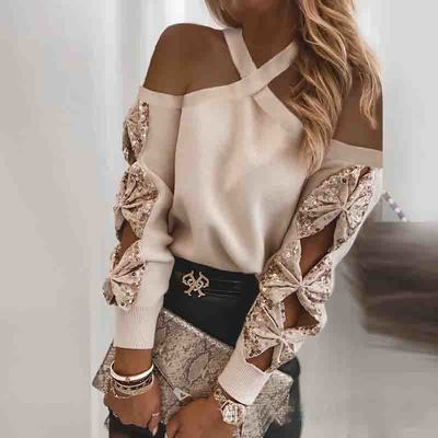 Loose Women'S Cross Strapless Top