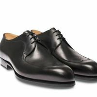 Men Black Leather Oxford Dress Shoes, Office wear leather shoes - Thumbnail 4