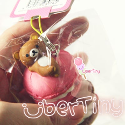 (2010) rare* rilakkuma stacked macaron tower squishy (licensed)