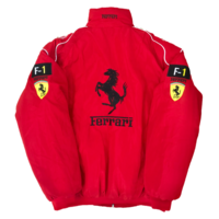 VINTAGE "FERRARI" F1 JACKET RED - Thumbnail 1