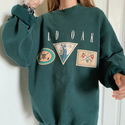 Vintage old oak sweatshirt