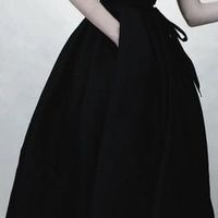 Customize sexy black prom dress charming pretty gown simple evening dress,o-neck party formal dress 2021 fashion show,838 - Thumbnail 2