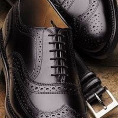 New black men's brogue oxford wingtip formal business dress leather shoes