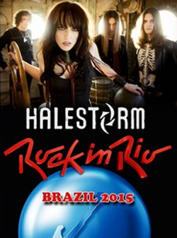 HALESTORM Live At The Rock In Rio, Brazil 2015 DVD