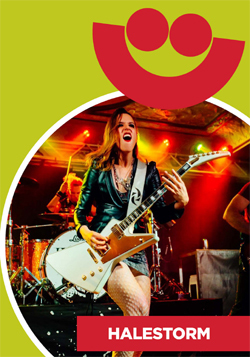 HALESTORM Live At The Summerfest Harley-Davidson Roadhouse, Milwaukee, WI 07.01.2015 DVD