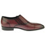 Customize Monk Strap Brown Patina Brogue Toe Handmade Leather Men Formal Shoes-1